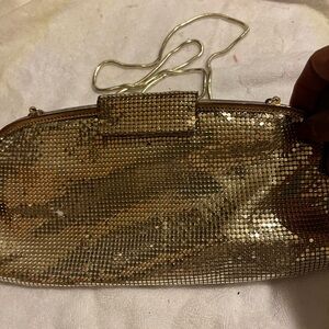 Elegant Gold Evening Clutch